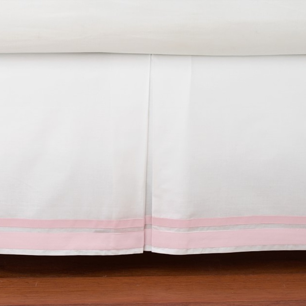 Pottery Barn Harper Bedding-Crib Skirt Lavender